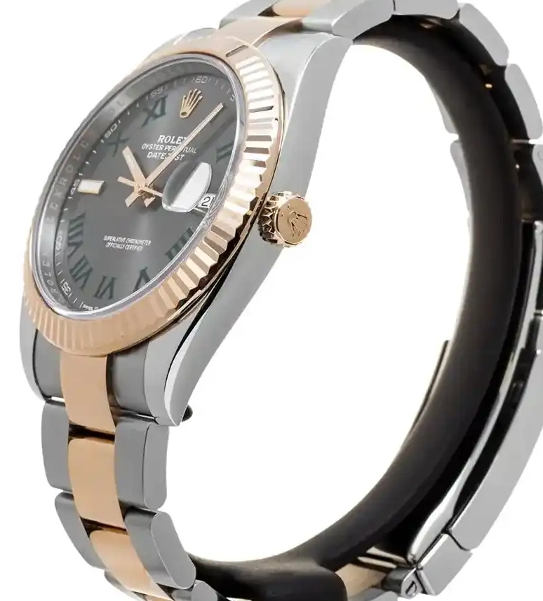 Prestigious Jewelrys Gold & Steel Stainless Datejust Rolex 126331 0609